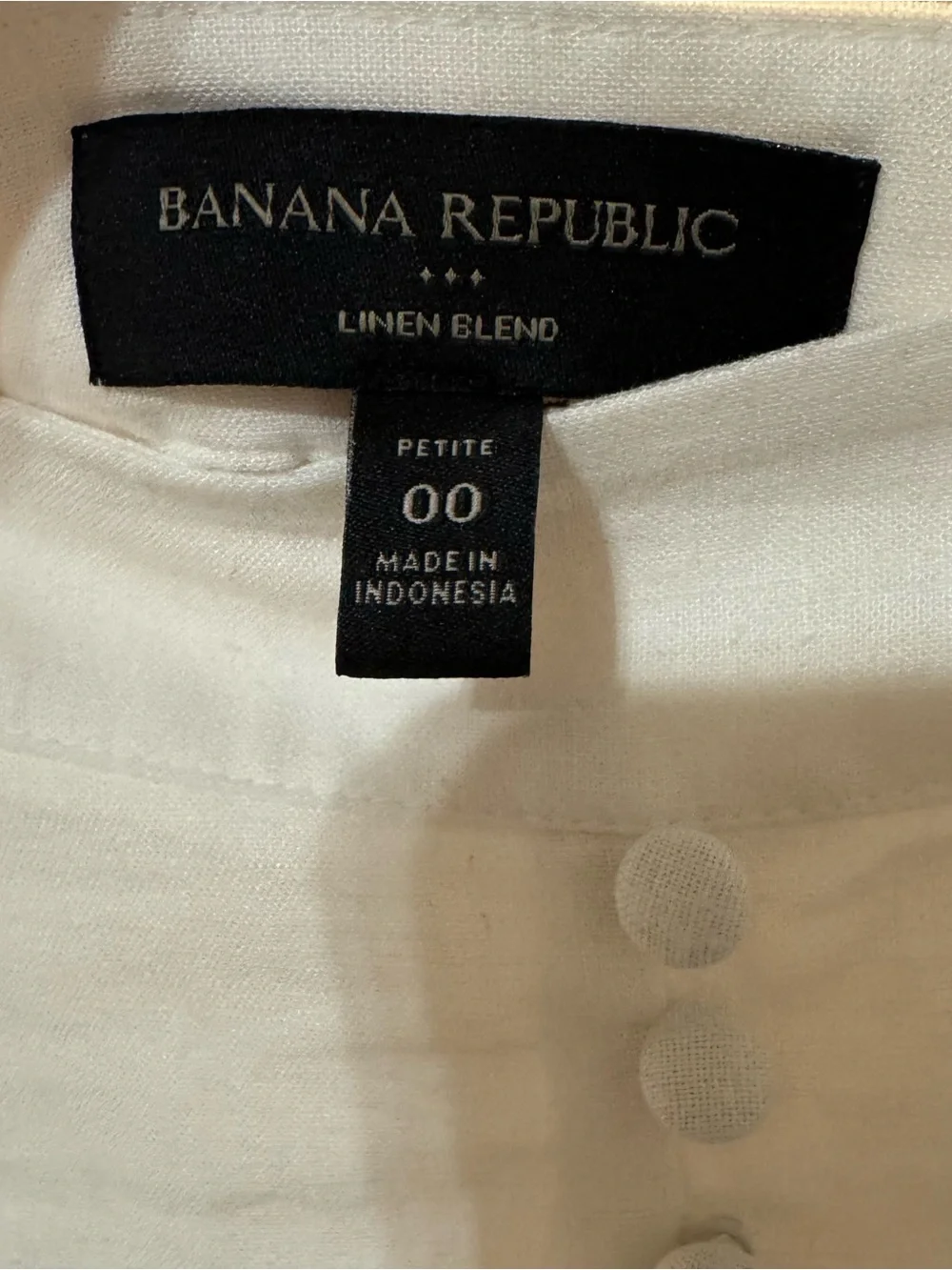Banana Republic A-line Linen-Blend Midi Skirt - Picture 3 of 4